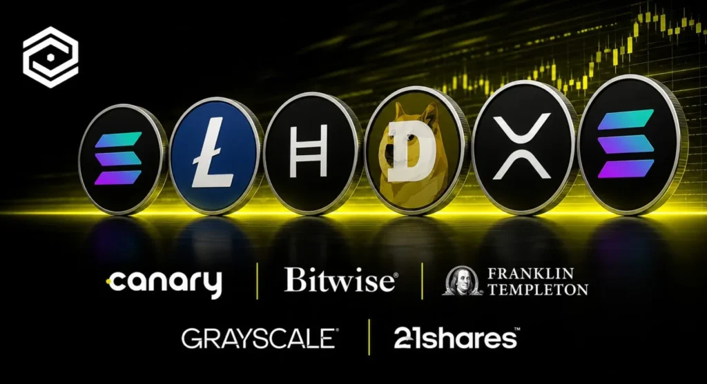 Eine 2026 Übersicht zu allen Kryptowährungs-ETFs der USA.